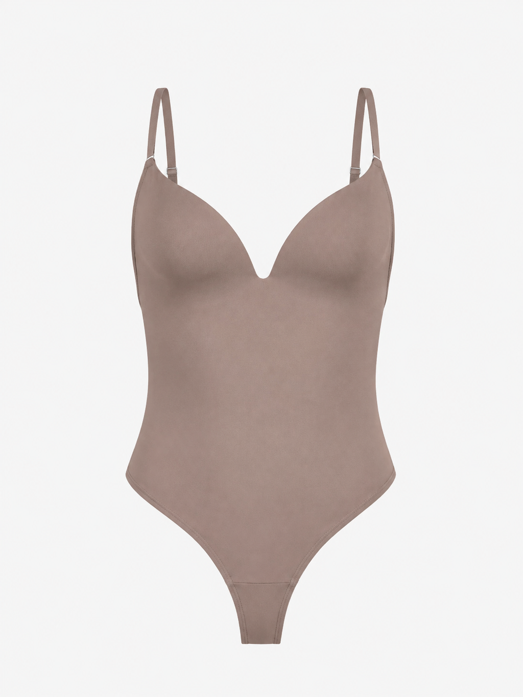 V-neck Body - Taupe