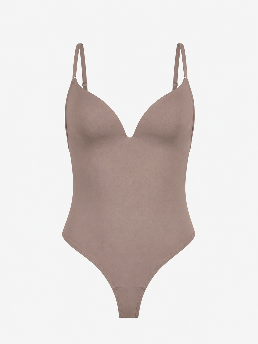 V-neck Body - Taupe
