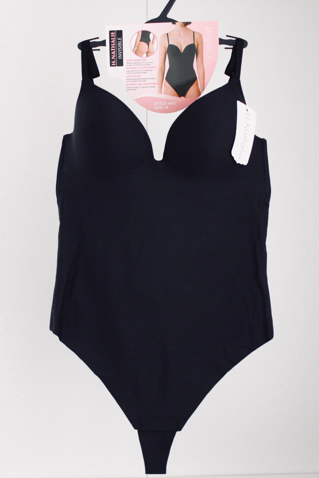 V-neck Body Zwart