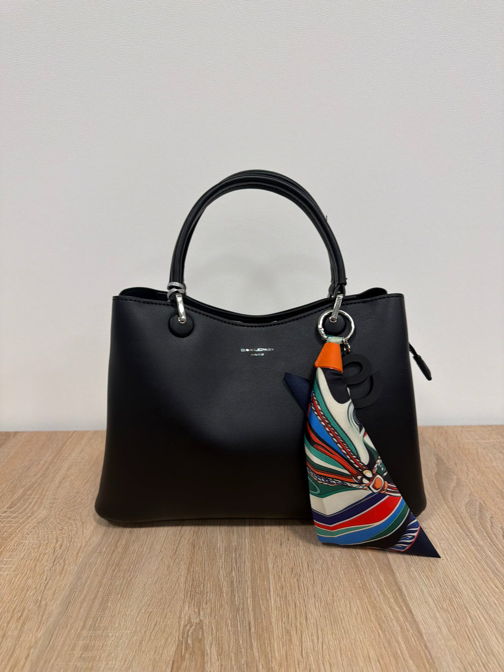 David Jones Paris Handtas - Zwart Middel