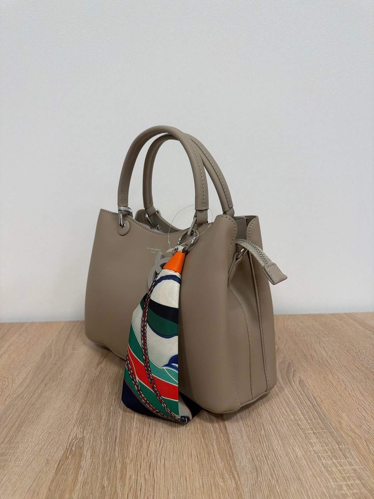 David Jones Paris Handtas - Tan Middel