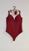 V-neck Body Bordeaux Rood