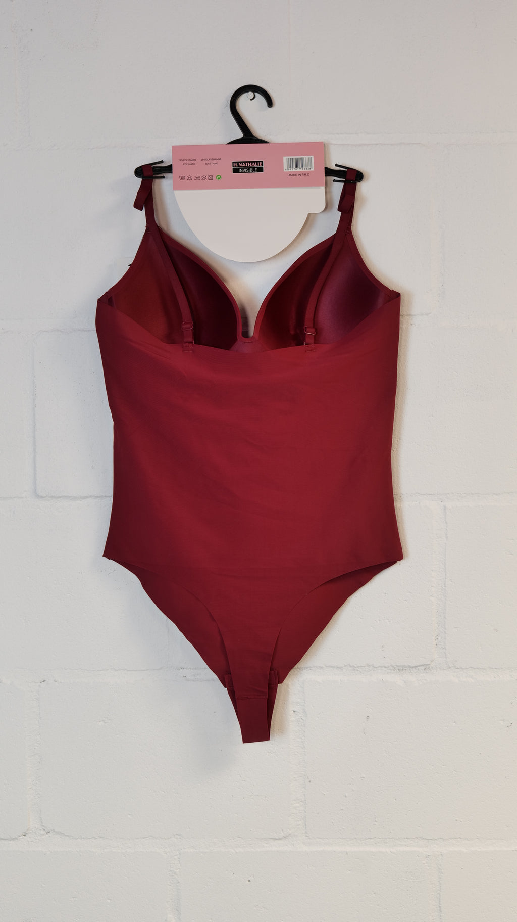 V-neck Body Bordeaux Rood