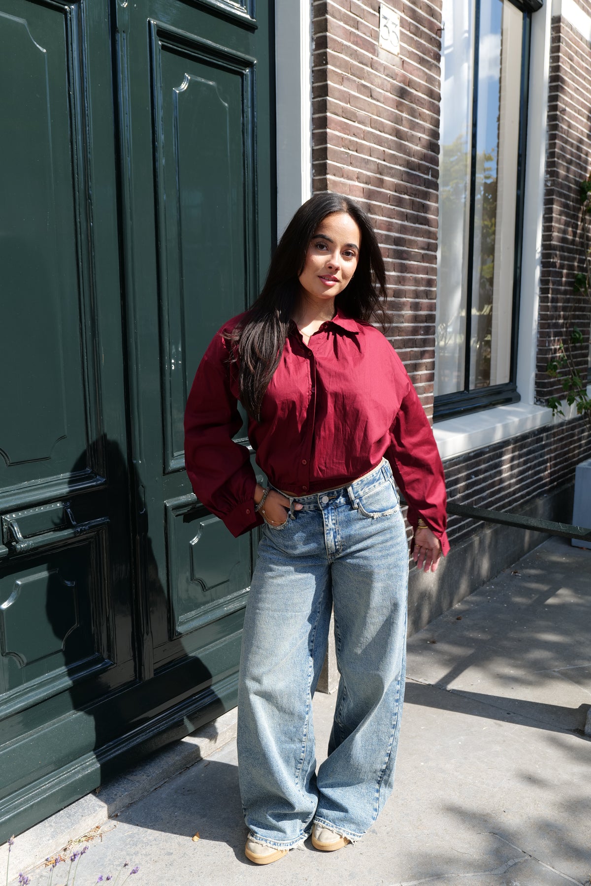 Katey Blouse Bordeaux