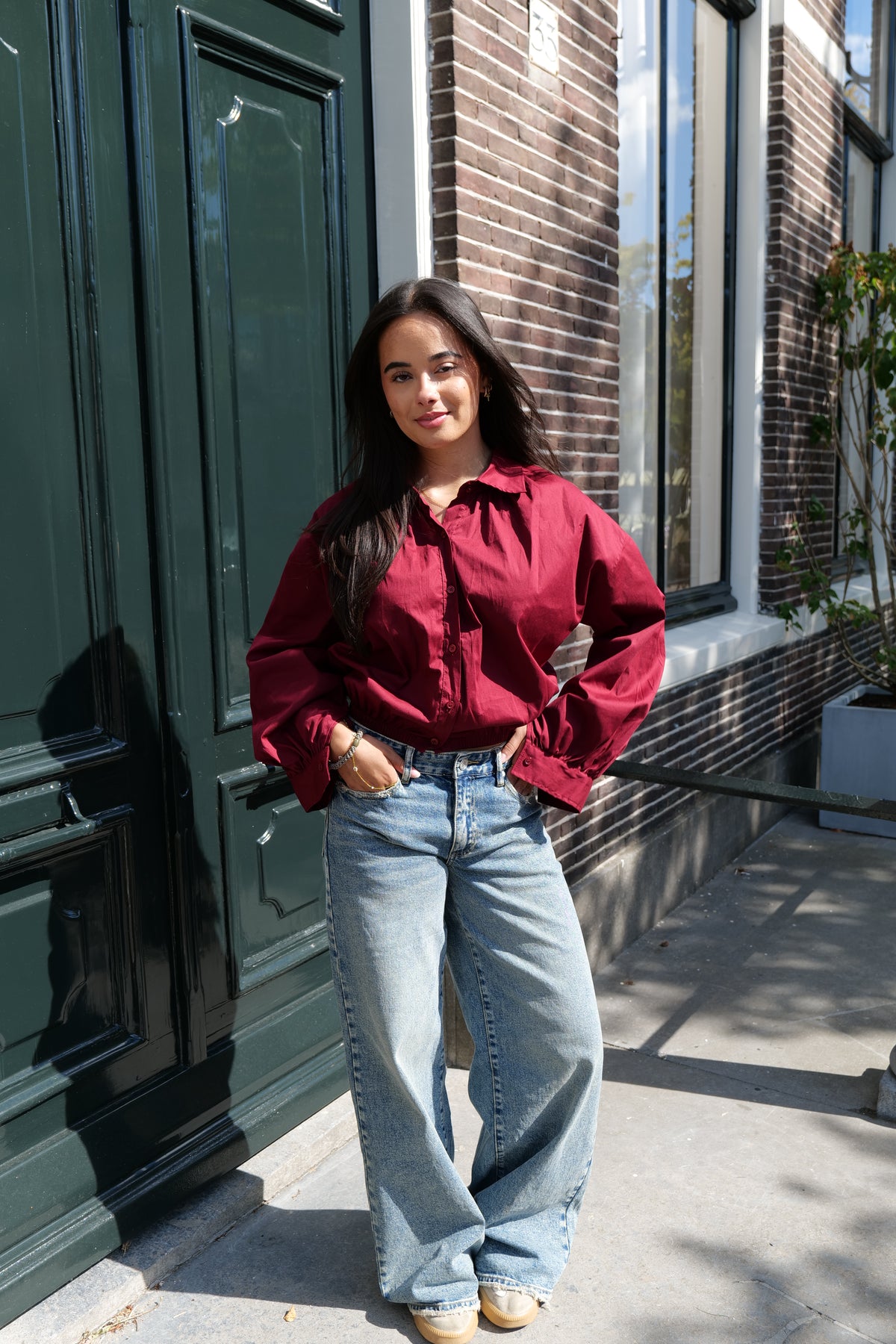 Katey Blouse Bordeaux