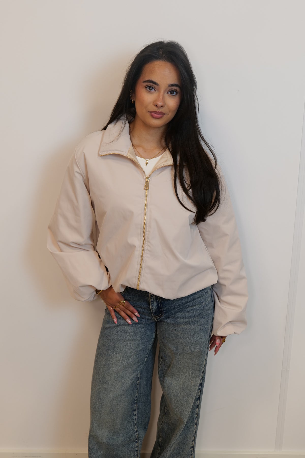 Olivia jacket beige