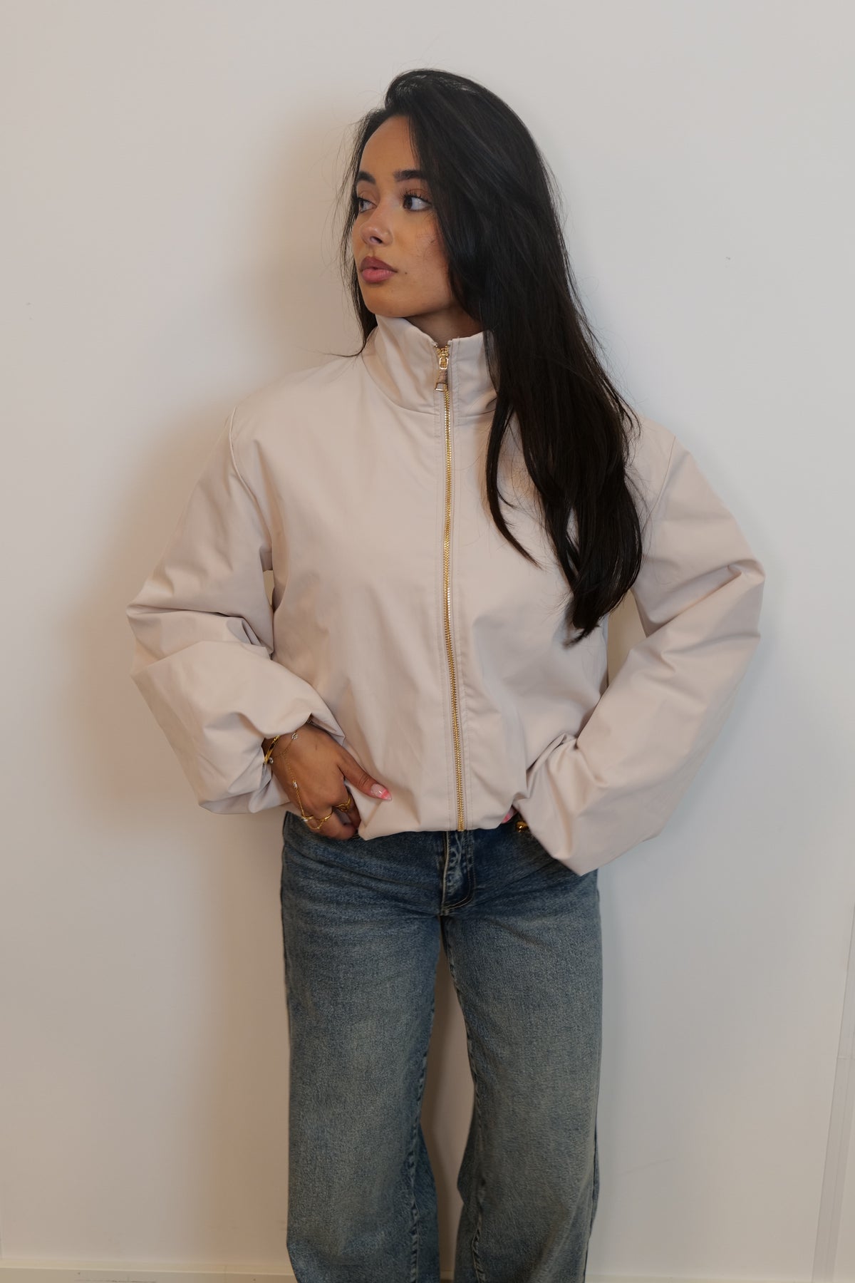 Olivia jacket beige