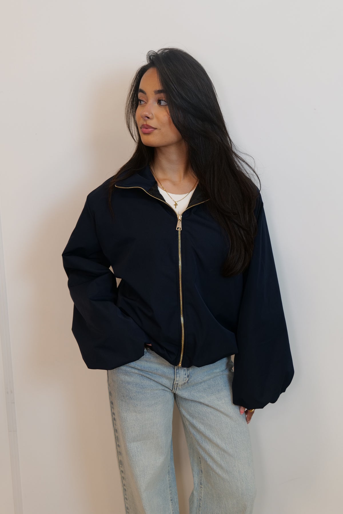 Olivia jacket marineblauw