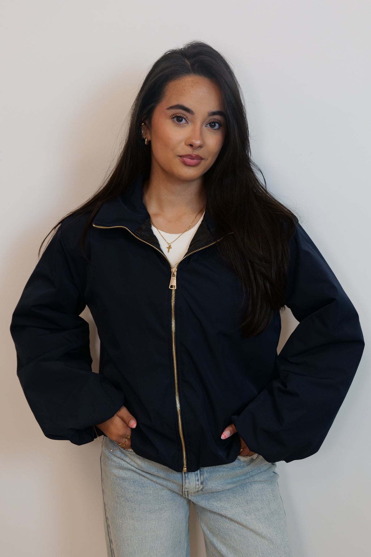 Olivia jacket marineblauw