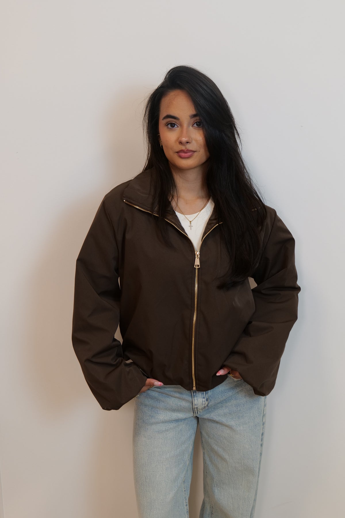 Olivia jacket bruin