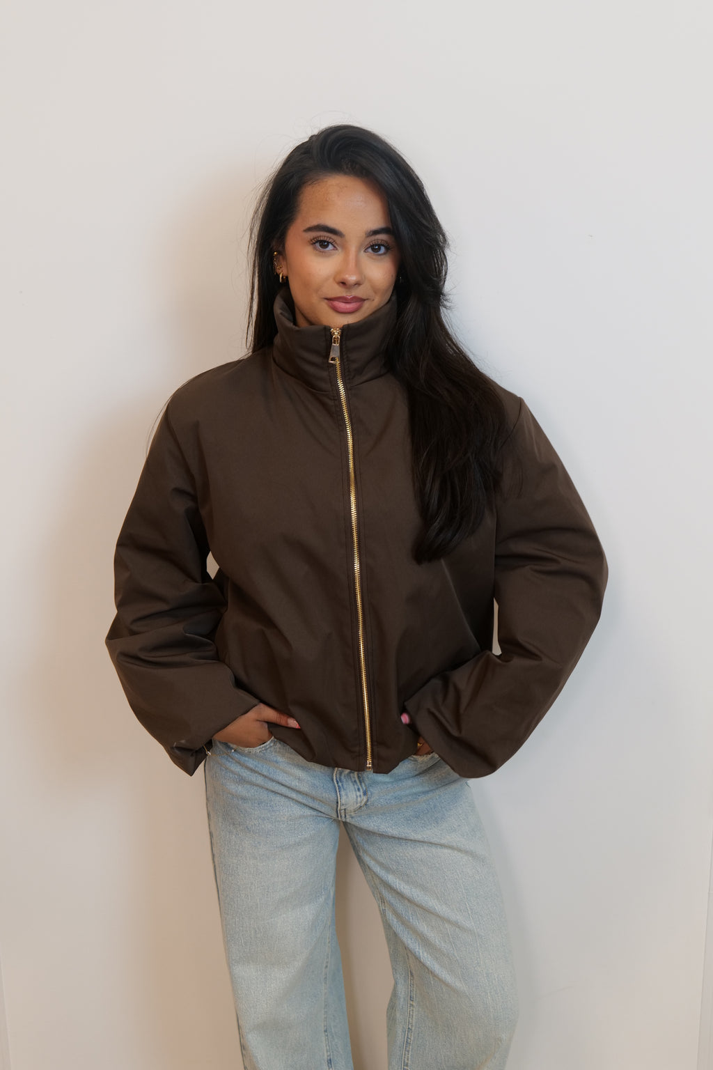 Olivia jacket bruin