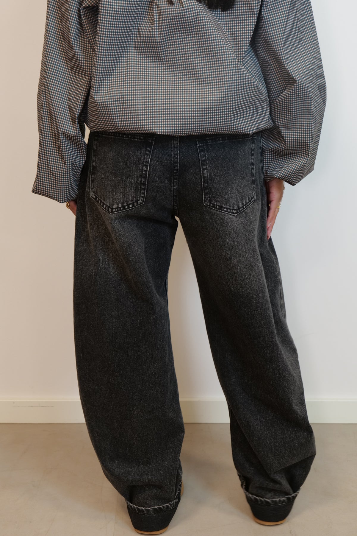 Lena mid waist balloon jeans