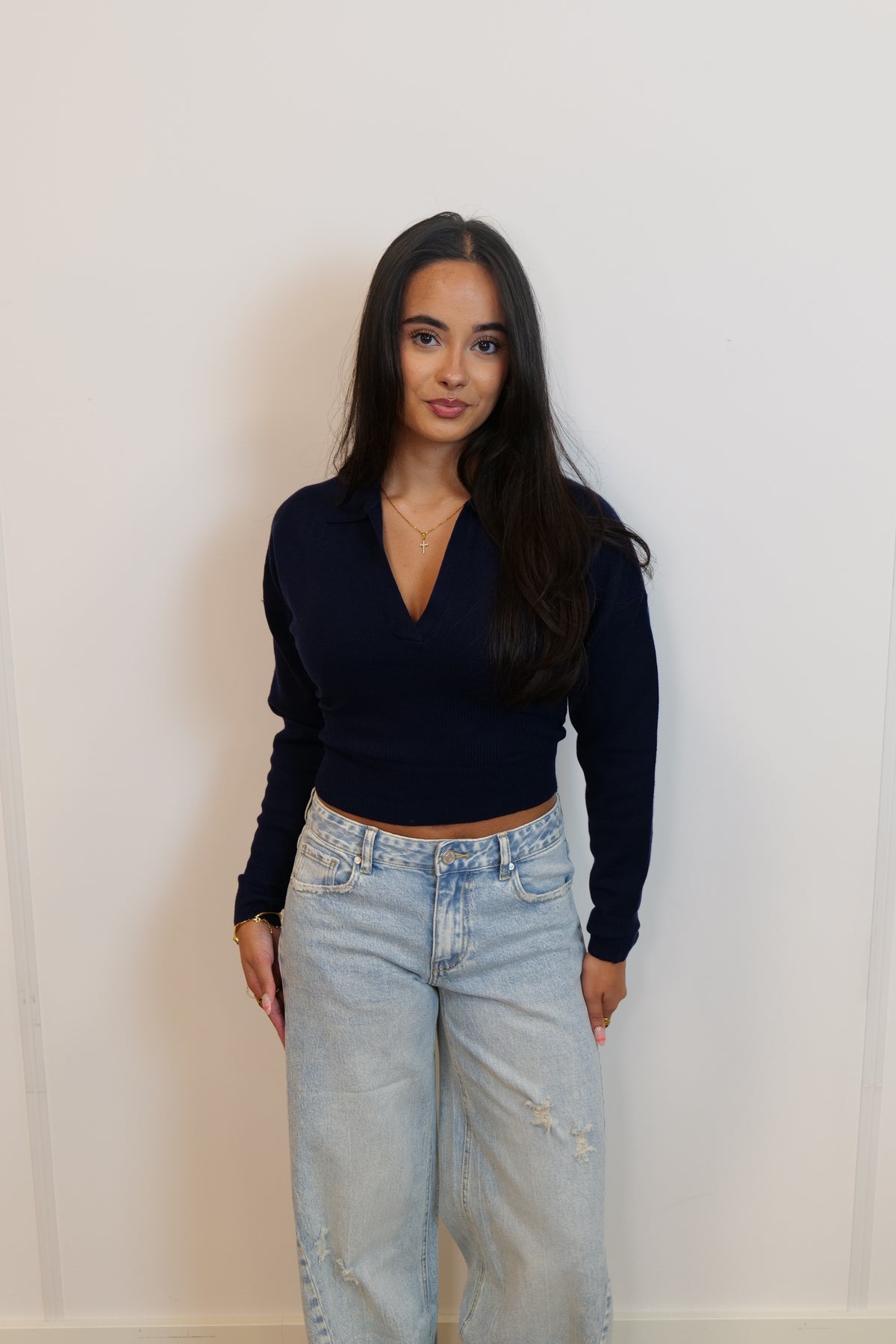 Mila Wide Leg Jeans Low Waist