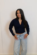 Mila Wide Leg Jeans Low Waist