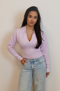 Isa top roze