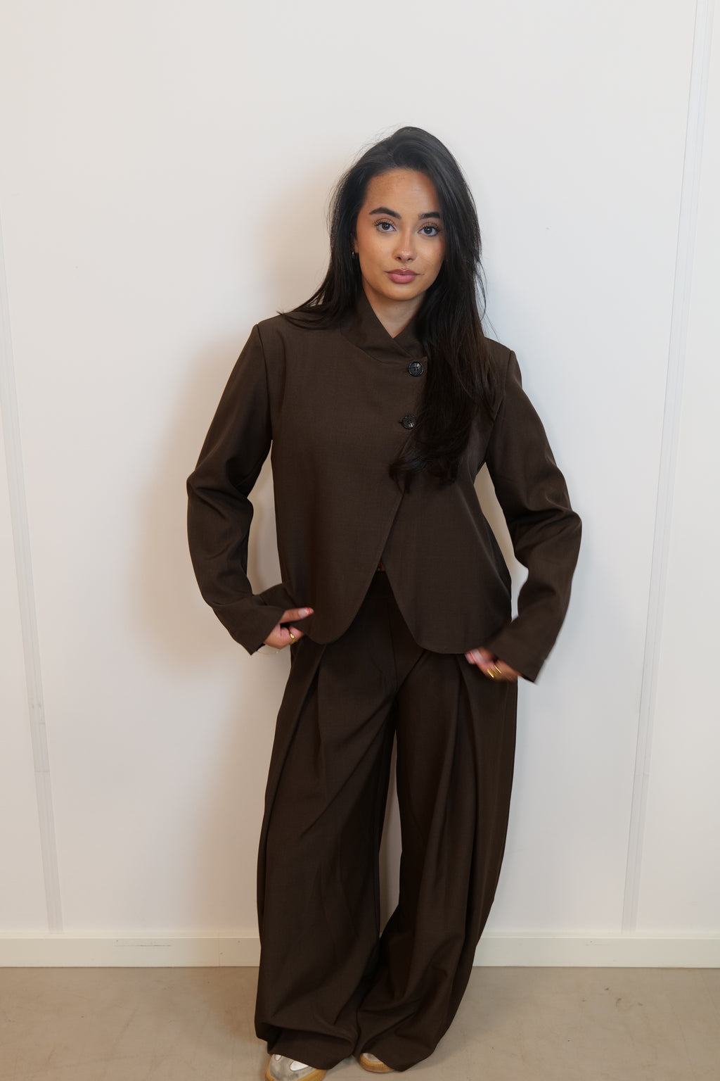 Valentina pantalonset bruin