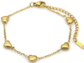 Gouden Hartjes Armband