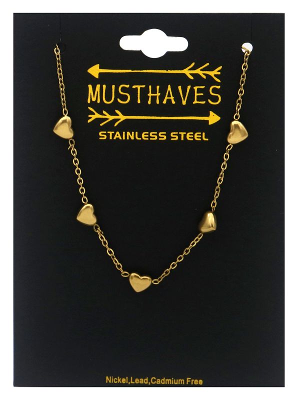 Gouden Hartjes Armband