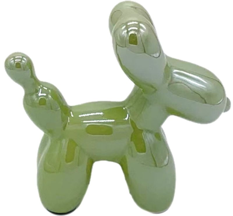Honden beeldje groen