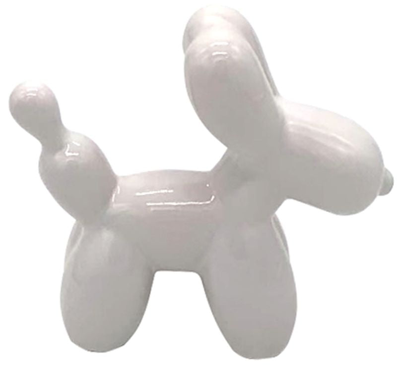 Honden beeldje wit